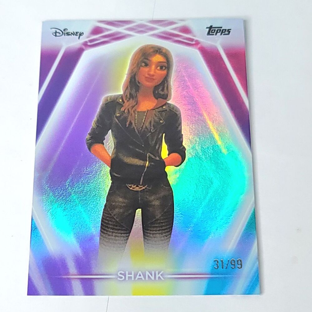 Shank Topps 2026 Disney Neon Holo Parallel Refractor Limited 31/99
